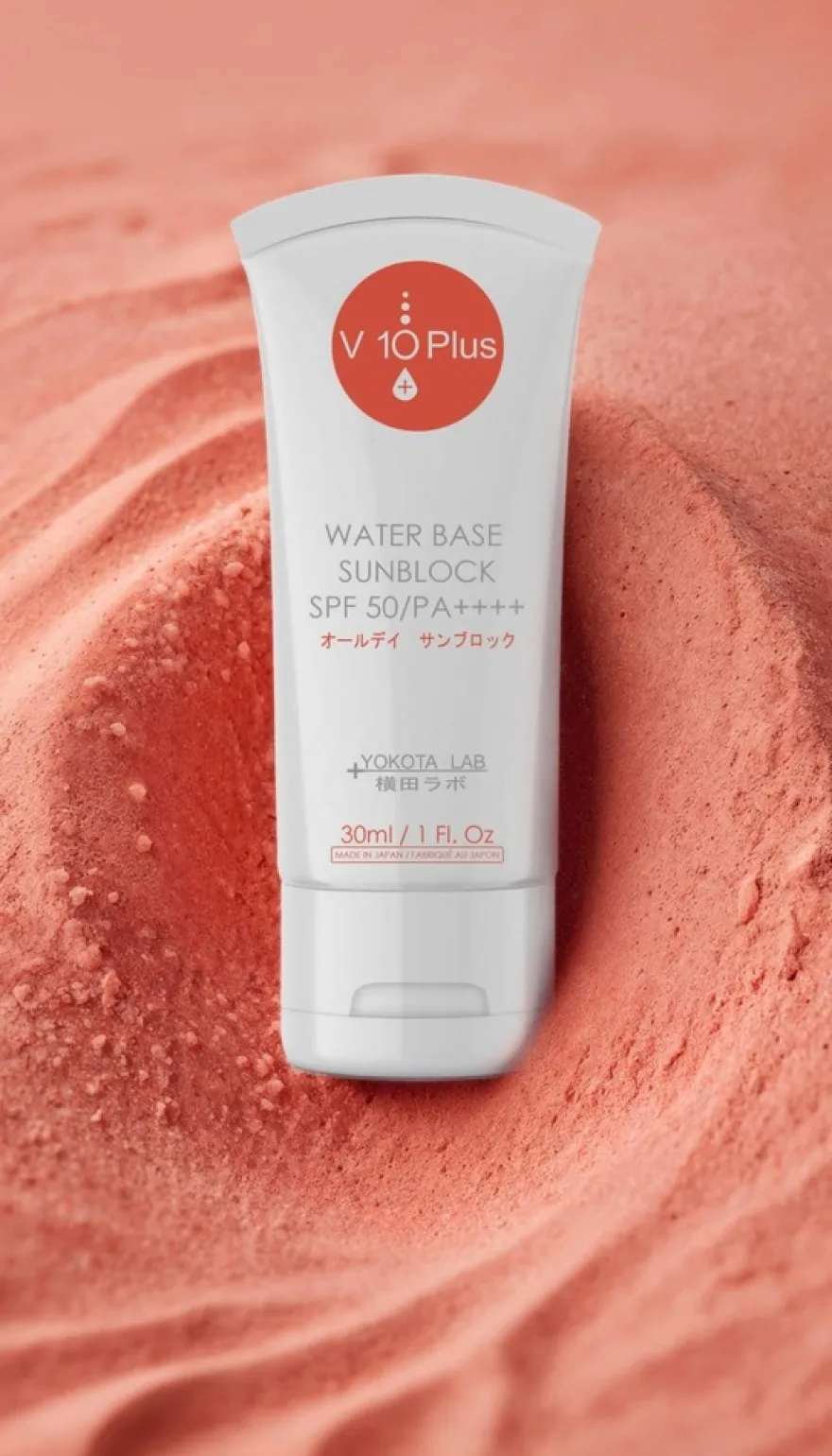V10 Plus Sun Block SPF 50/PA++++ fysikaalinen aurinkosuoja 30 ml
