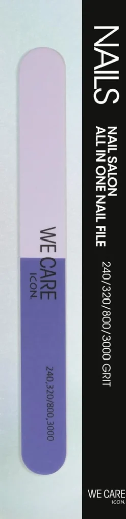 WE CARE ICON. All in 1 Nail File120/180/240/320 grit kynsiviila