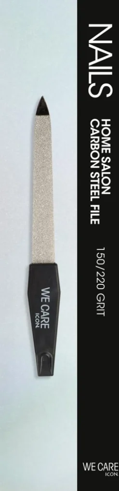 WE CARE ICON. Carbon Steel Nail File 120/150 grit safiiriviila