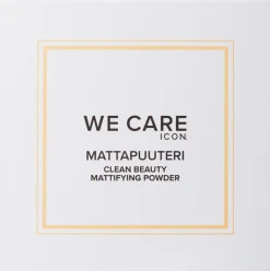WE CARE ICON. kiinteä mattapuuteri läpikuultava 8g
