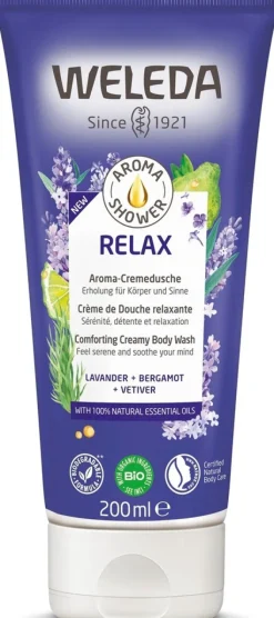 Weleda Relax Rauhoittava suihkuvoide 200ml
