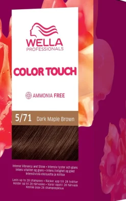 Wella Professionals Color Touch Deep Brown Dark Maple Brown 5/71 kotiväri 130 ml