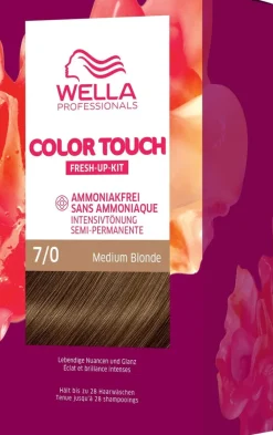 Wella Professionals Color Touch Pure Naturals Medium Blonde 7/0 kotiväri 130 ml