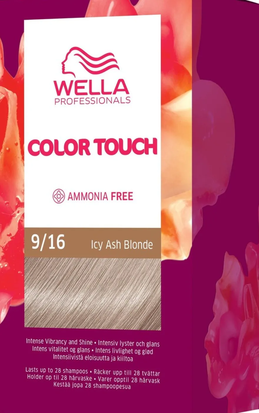 Wella Professionals Color Touch Pure Naturals Icy Ash Blonde 9/16 kotiväri 130 ml