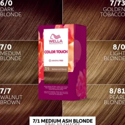 Wella Professionals Color Touch Rich Natural Medium Ash Blonde 7/1 kotiväri 130 ml