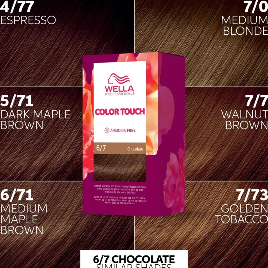Wella Professionals Color Touch Deep Brown Chocolate 6/7 kotiväri 130 ml