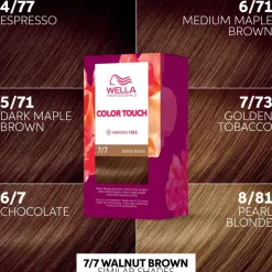 Wella Professionals Color Touch Deep Brown Walnut Brown 7/7 kotiväri 130 ml