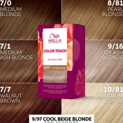Wella Professionals Color Touch Rich Natural Cool Beige Blonde 9/97 kotiväri 130 ml