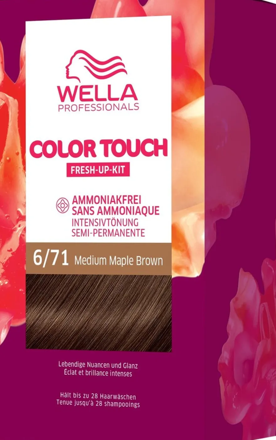 Wella Professionals Color Touch Brown Medium Maple Brown 6/71 kotiväri 130 ml