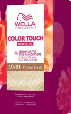 Wella Professionals Color Touch Rich Natural Platinum Blonde 10/81 kotiväri 130 ml