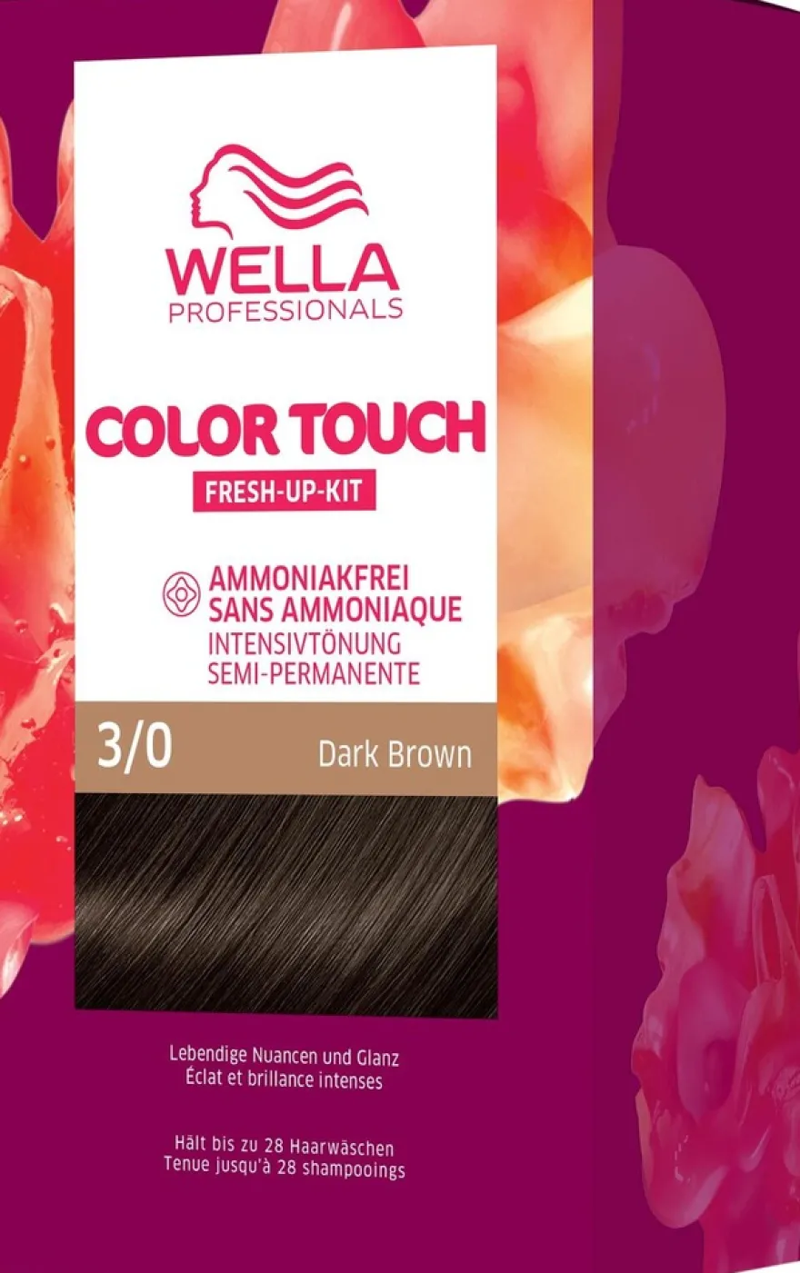 Wella Professionals Color Touch Pure Naturals Dark Brown 3/0 kotiväri 130 ml