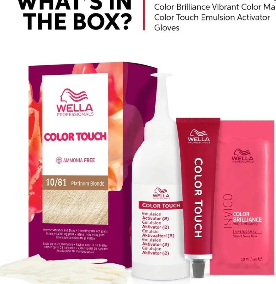 Wella Professionals Color Touch Pure Naturals Black 2/0 kotiväri 130 ml