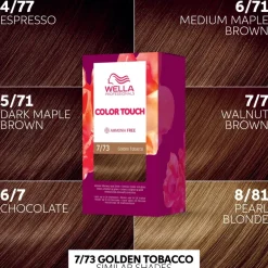 Wella Professionals Color Touch Brown Golden Tobacco 7/73 kotiväri 130 ml