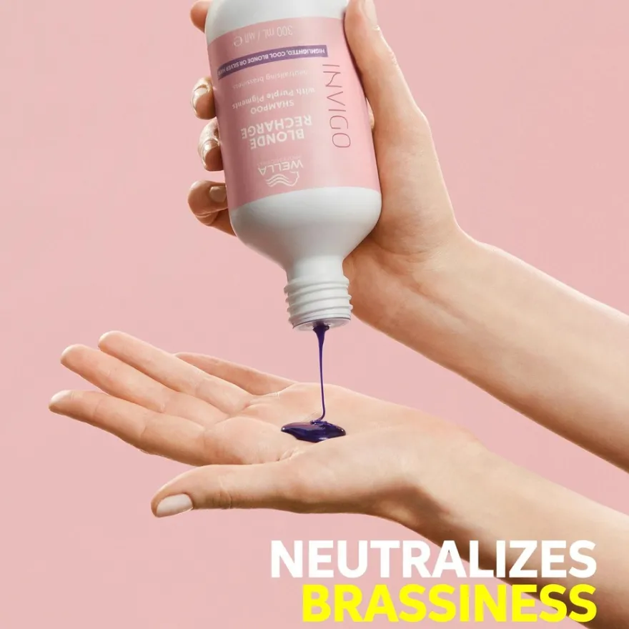 Wella Professionals Invigo Blonde Cool Neutralizing Shampoo 300 ml
