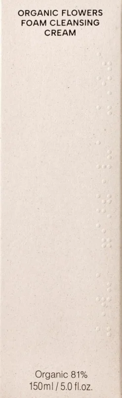 Whamisa Organic Flowers Foam Cleansing Cream -puhdistusvoide 150ml