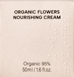 Whamisa Organic Flowers Nourishing Cream -kasvovoide 50ml