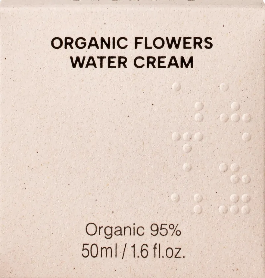 Whamisa Organic Flowers Water Cream -kasvovoide 50ml