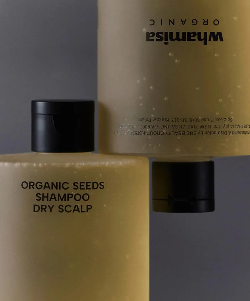 Whamisa Organic Seeds Dry Scalp -shampoo 490ml