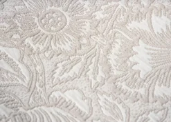William Morris Pink & Poppy päiväpeitto beige 180x260cm/1kpl