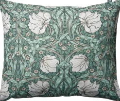 William Morris tyynyliina 50x60cm Pimpernel vihreä