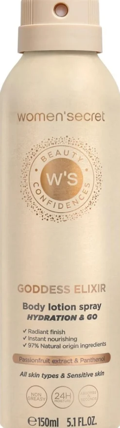 Women'secret Goddess Elixir Body Lotion Spray vartalovoide 150 ml