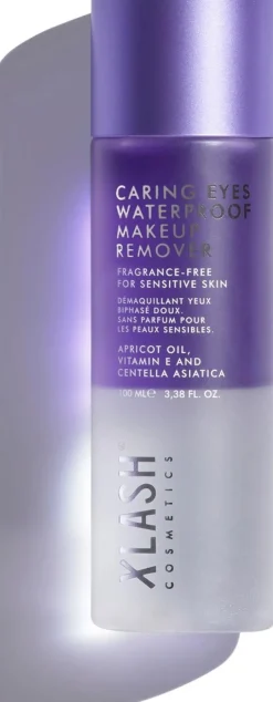 Xlash Caring Eyes Waterproof Make-Up Remover -silmämeikinpoistoaine 100 ml