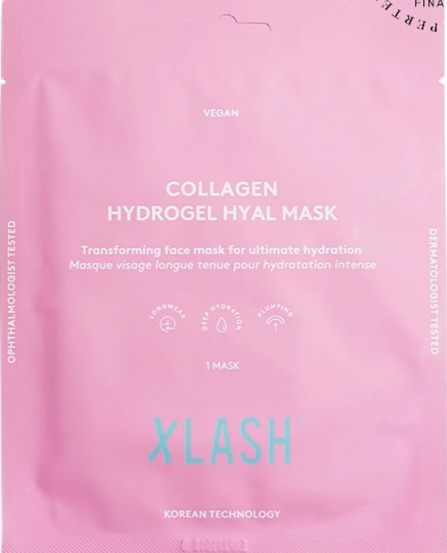 Xlash Collagen Hydrogel Hyal Mask -kasvonaamio 1 kpl