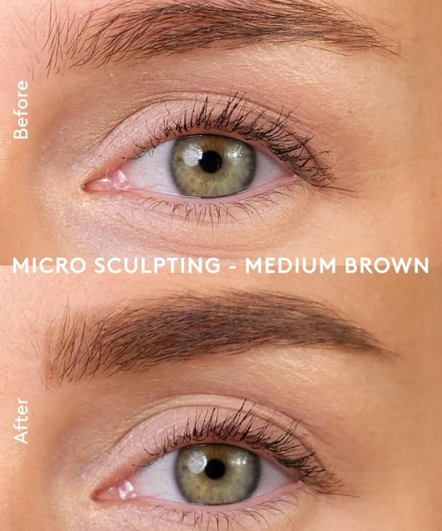 Xlash Micro-sculpting Brow Pencil Medium Brown -kulmakynä 0,06 g
