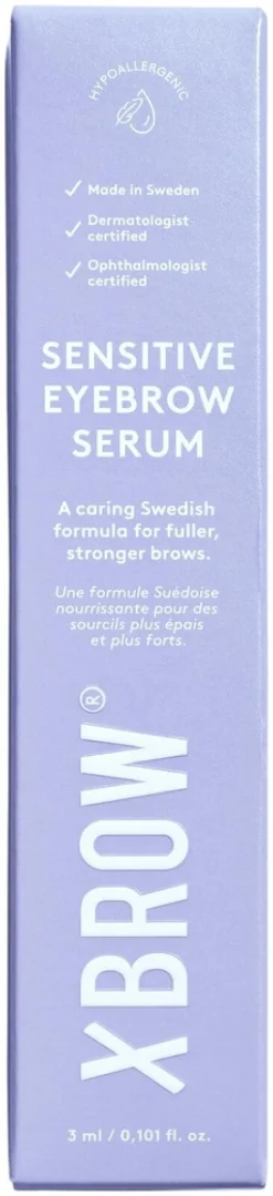 Xlash Sensitive Eyebrow Serum -kulmakarvaseerumi 3 ml