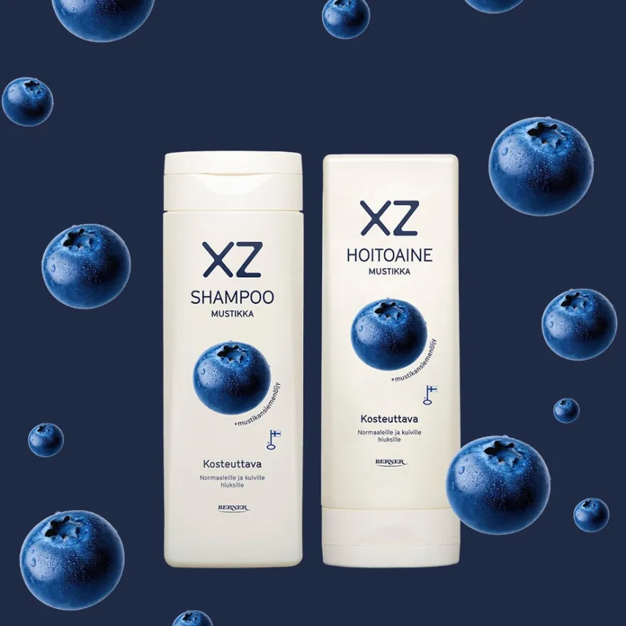 XZ 200 ml Mustikka kosteuttava hoitoaine
