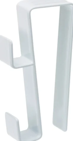 Yamazaki Tower koukku kaapinoveen 7,2x1,5x3,8 cm, valkoinen 2kpl/pkt
