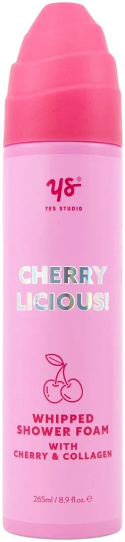 Yes Studio Cherrylicious! Whipped suihkuvaahto 265 ml