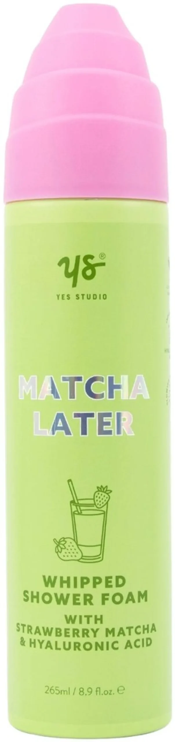 Yes Studio Strawberry Matcha Whipped suihkuvaahto 265 ml