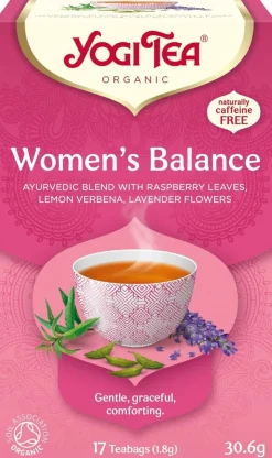 Yogi Tea Luomu Women's Balance Yrtti-maustetee Ayurvedinen 17x1,8g