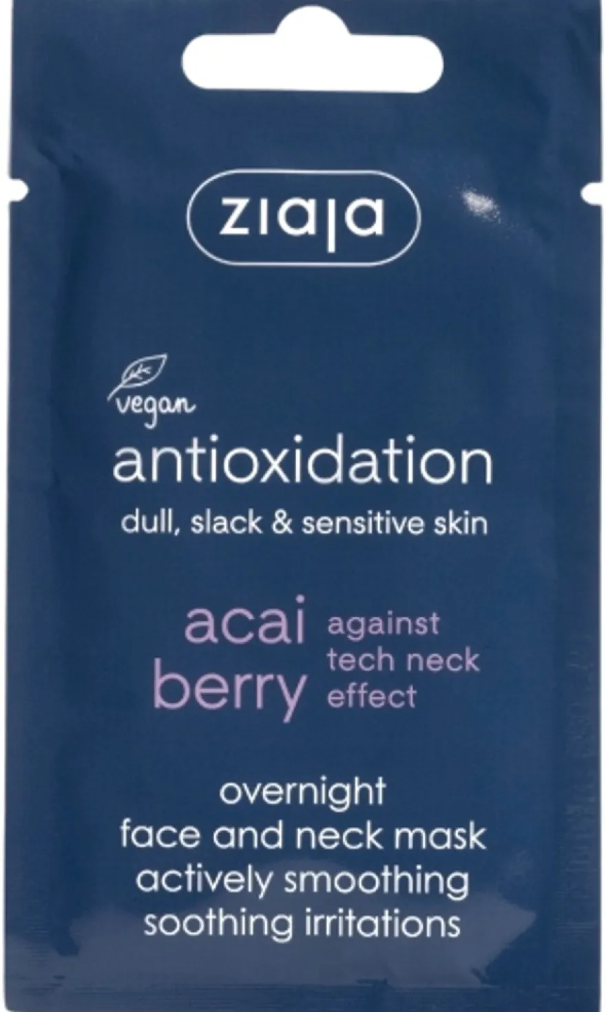 Ziaja Acai Berry silottava kasvonaamio 7 ml
