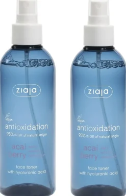 Ziaja Acai kasvovesisuihke 2 x 200 ml tuplapakkaus