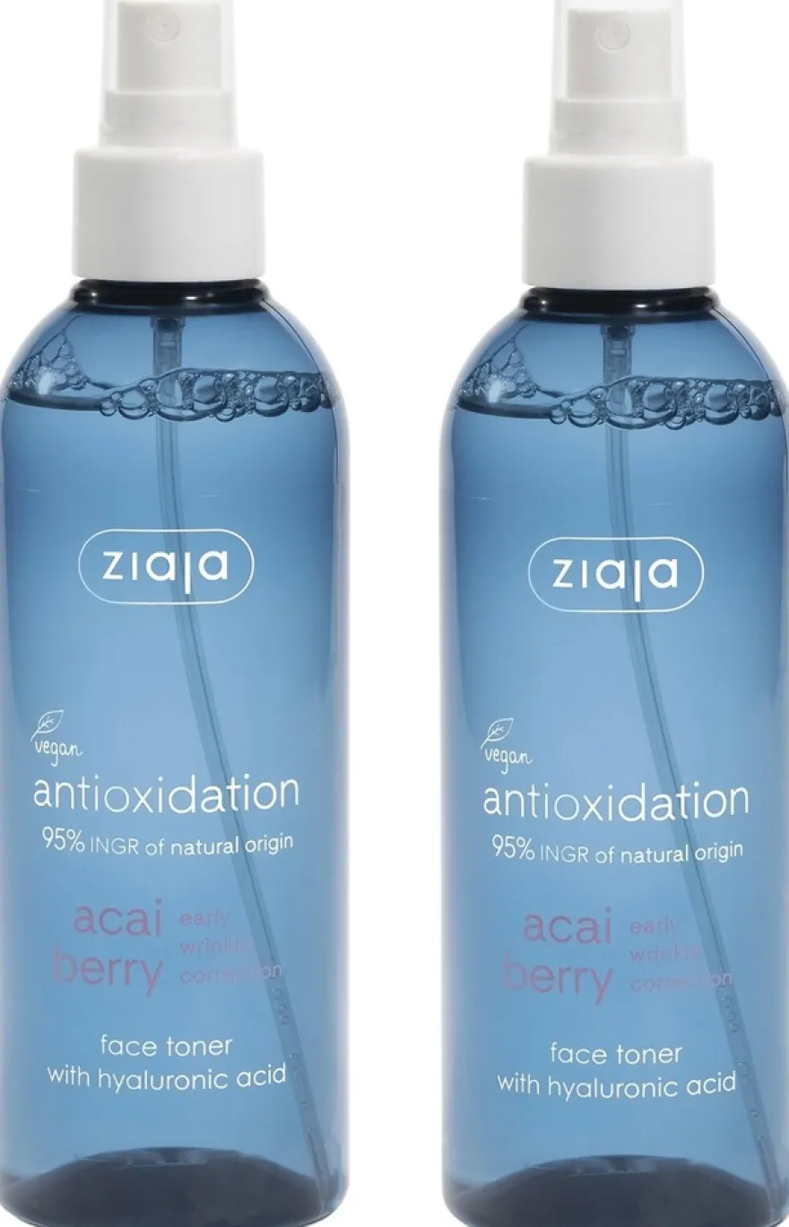Ziaja Acai kasvovesisuihke 2 x 200 ml tuplapakkaus