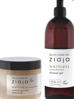 Ziaja baltic home spa wellness vartalokuorinta 300 ml + suihkugeeli 500 ml