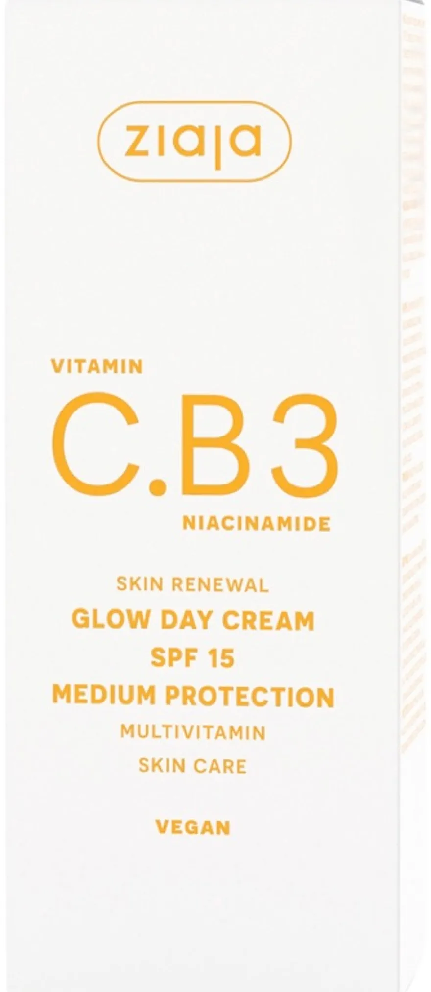 Ziaja C.B3-vitamiini Glow SPF 15 päivävoide 50 ml