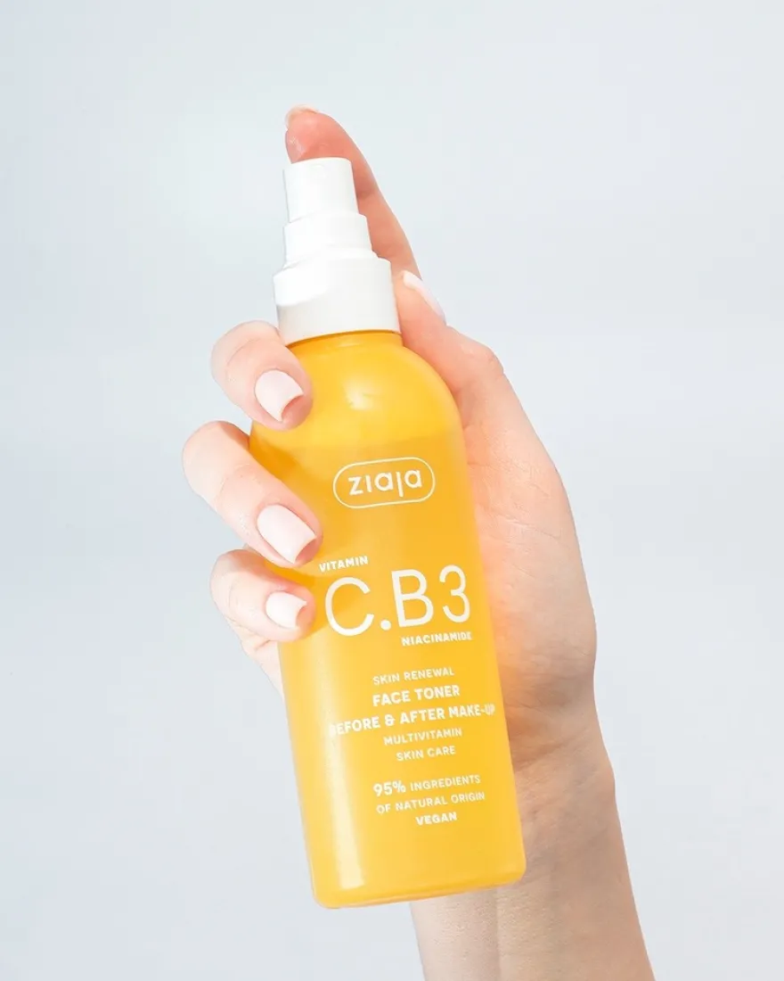 Ziaja C.B3-vitamiini kasvovesisuihke 2x190 ml tuplapakkaus