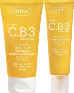 Ziaja C.B3-vitamiini wake me up päivävoide+seerumi 50+30 ml