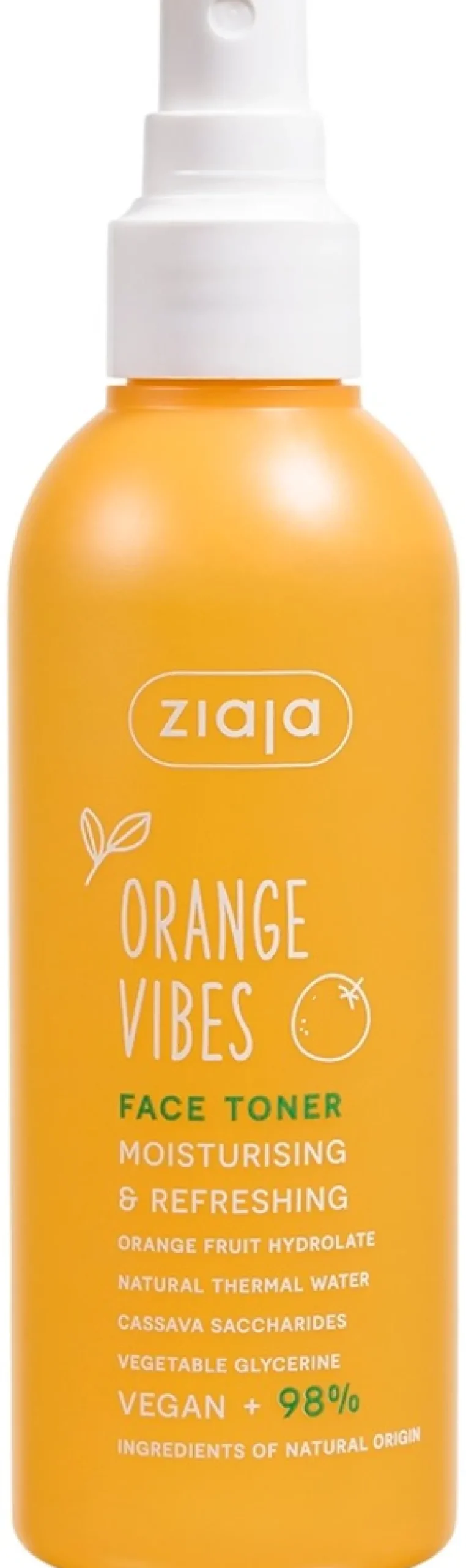 Ziaja orange vibes kasvovesisuihke 190 ml