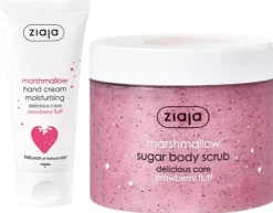 Ziaja vaahtokarkki vartalokuorinta 300ml + käsivoide 50ml