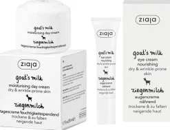 Ziaja Vuohenmaito päivävoide + silmänympärysvoide 50+15ml