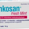 Zinkosan Fresh Mint Sinkki-C-vitamiinitabletti 20 tabl